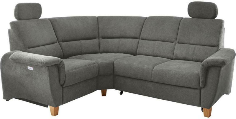 Ecksofa Parole Dunkelgrau S:186/237 cm