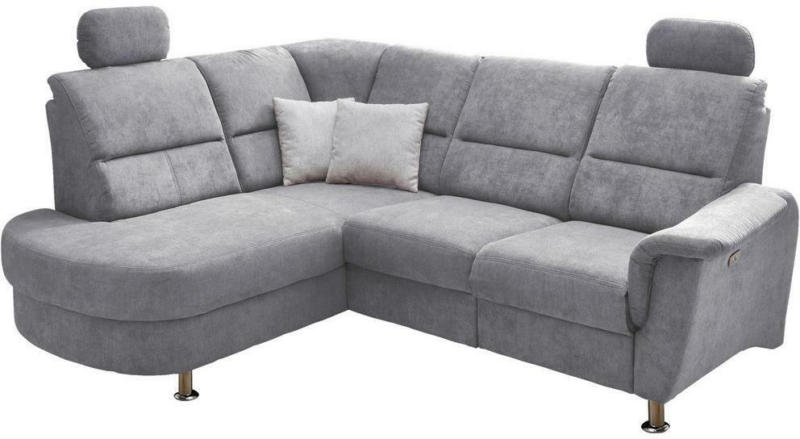 Ecksofa Parole Grau S: 184/231 cm