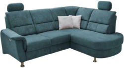 Ecksofa Parole Hellblau S:231/184 cm