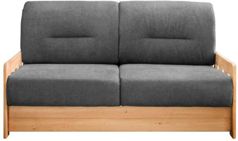 2-Sitzer-Sofa mit Schlaffunkt. Camino Holzkorpus Anthrazit