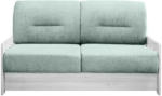 Möbelix 2-Sitzer Sofa mit Schlaffunkt. Camino Mintgrün/Weiß