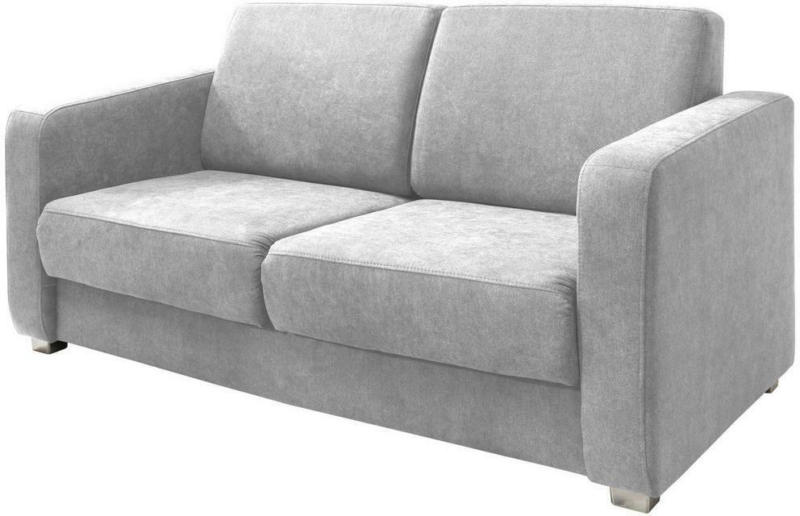 Schlafsofa Mia Silberfarben B:159 cm