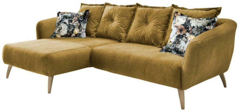 Ecksofa Baggio Gelb S: 162/277 cm