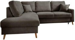 Ecksofa Valentina Braun S: 200/230 cm