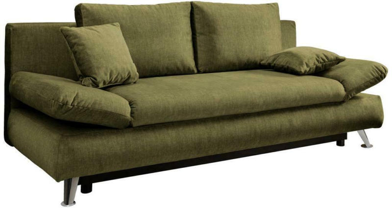 Schlafsofa Dale Grün B: 208 cm