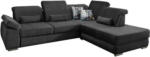 Möbelix Ecksofa Milian Anthrazit S: 297/250 cm