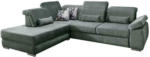 Möbelix Ecksofa Milian Dblau,dgrün S:250/297cm