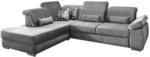 Möbelix Ecksofa Milian Silberf. S: 250/297 cm