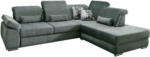 Möbelix Ecksofa Milian Dblau,dgrün S:297/250cm