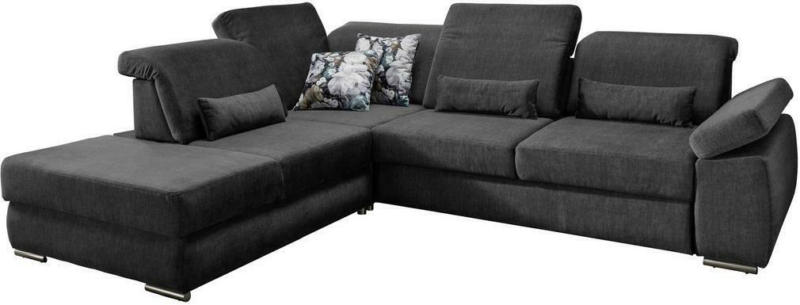 Ecksofa Milian Anthrazit S: 250/297 cm