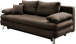 Möbelix 2-Sitzer-Sofa Mit Schlaffunktion Altona Braun