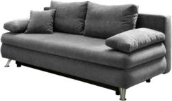 2-Sitzer-Sofa Mit Schlaffunktion Altona Silbern