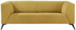 Möbelix 3-Sitzer-Sofa Tubione mit Armlehnen Gelb