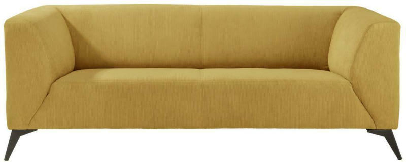 3-Sitzer-Sofa Tubione mit Armlehnen Gelb