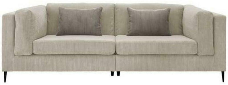 3-Sitzer-Sofa Roma Beige Kord