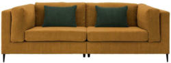 3-Sitzer-Sofa Roma Goldfarben Kord