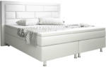 Möbelix Boxspringbett mit Topper Lederlook 180x200 Nizza