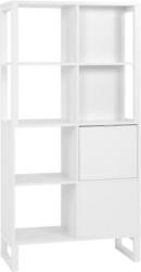 Regal mit Türen Sumatra B: 83,5 cm Weiß