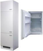 Möbelix Kühlschrank-Umbauschrank Wito B: 60 cm Weiß