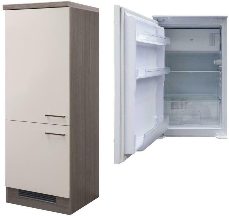 Kühlschrank-Umbauschrank Eico B: 60 cm Eiche Dekor