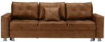 Möbelix 3-Sitzer-Sofa mit Bettkasten + Schlaffunktion Francesco Braun