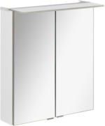 Möbelix Spiegelschrank B.perfekt + Led 2-Türig BxHxT: 60x70x24 cm Weiß