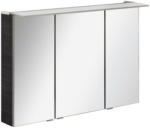 Möbelix Spiegelschrank B.perfekt + Led 3-Türig 100x70x24 cm Braun