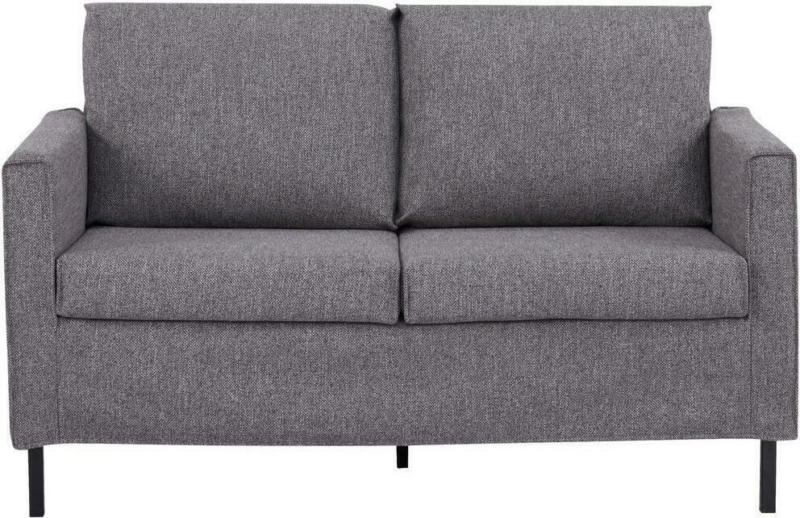 2-Sitzer-Sofa Korsika mit Armlehnen Grau