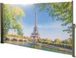 Möbelix Seitenmarkise 300x160 cm Bunt Parismotiv Ausziehbar