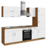 Möbelix Küchenzeile Sorrento Mit Geräten B: 270 cm Weiß