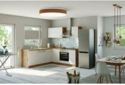 Einbauküche Eckküche Möbelix Winkelblock Mit Geräten 210x210 cm Weiß