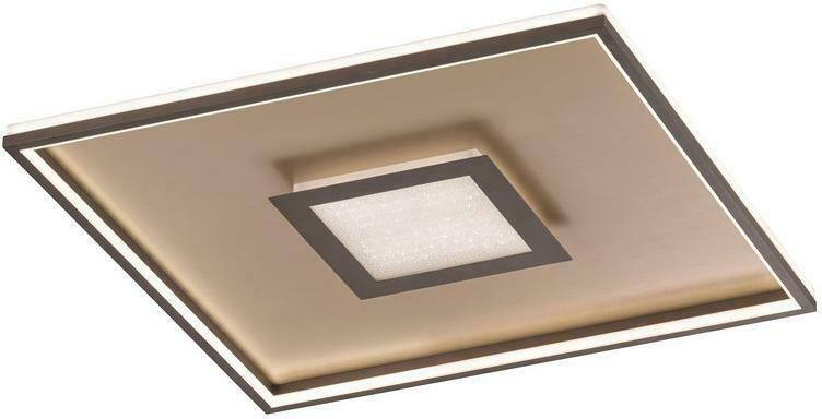LED-Deckenleuchte L: 40 cm Quadratisch mit Fernbedienung