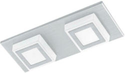 LED-Deckenleuchte Masiano L: 25 cm, 2-Flammig