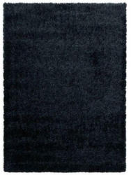 Hochflor Teppich Schwarz Brilliant 160x230 cm