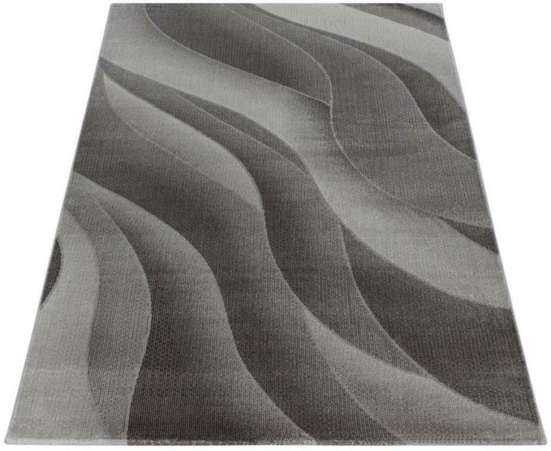 Webteppich Braun Naturfaser Costa 200x290 cm