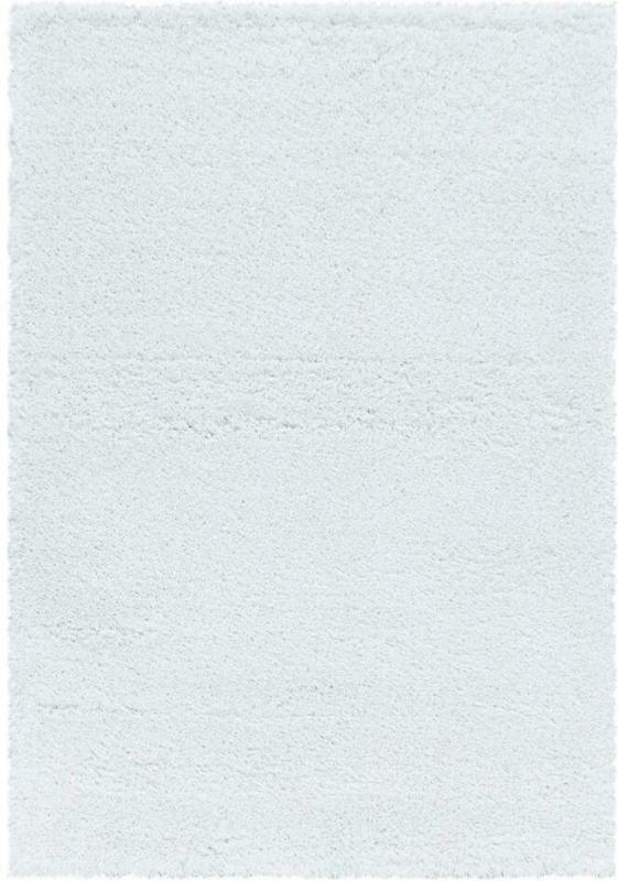 Hochflor Teppich Weiß Fluffy 160x230 cm