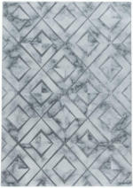 Möbelix Webteppich Silberfarben Naturfaser Naxos 200x290 cm