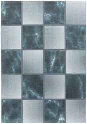 Webteppich Blau/Grau Naturfaser Ottawa 160x230 cm