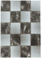 Webteppich Braun/Grau Naturfaser Ottawa 160x230 cm