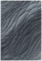 Webteppich Grau Naturfaser Ottawa 140x200 cm