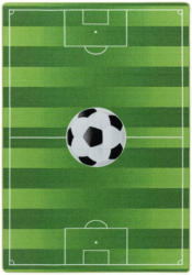 Kinderteppich Fußball Grün Play 140x200 cm