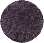 Möbelix Hochflor Teppich Violett Naturfaser Sydney Ø 200 cm