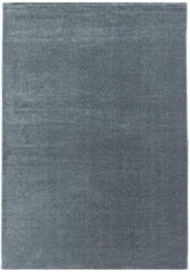 Hochflor Teppich Silberfarben Rio 160x230 cm