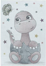 Möbelix Kinderteppich Dino Pink Funny 160x230 cm