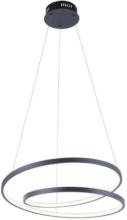 Möbelix LED-Hängeleuchte Roman H: 120 cm 1-Flammig dimmbar