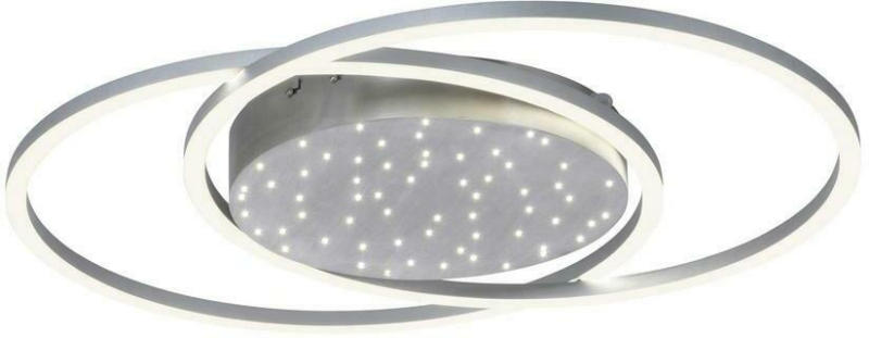 LED-Deckenleuchte YUKi L: 66,8 cm mit Sternenhimmel
