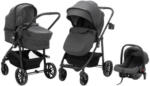 Möbelix Kinderwagen Balu Premium 3in1 mit Babyschale + Sonnenschutz