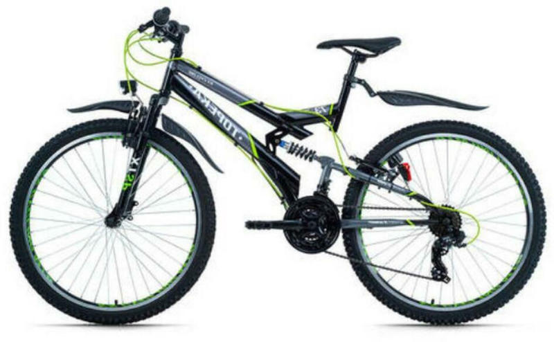 Herren Mountainbike 26 Zoll Fully Topeka 21 Gänge