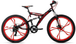 Mountainbike 26 Zoll Fully Topspin 21 Gänge
