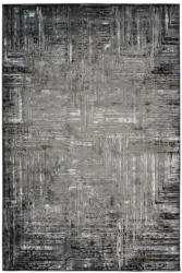 Webteppich Grau Naturfaser My Matrix 80x150 cm